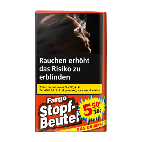 Fargo Stopf Beutel Rot 10 x 30g Tabak